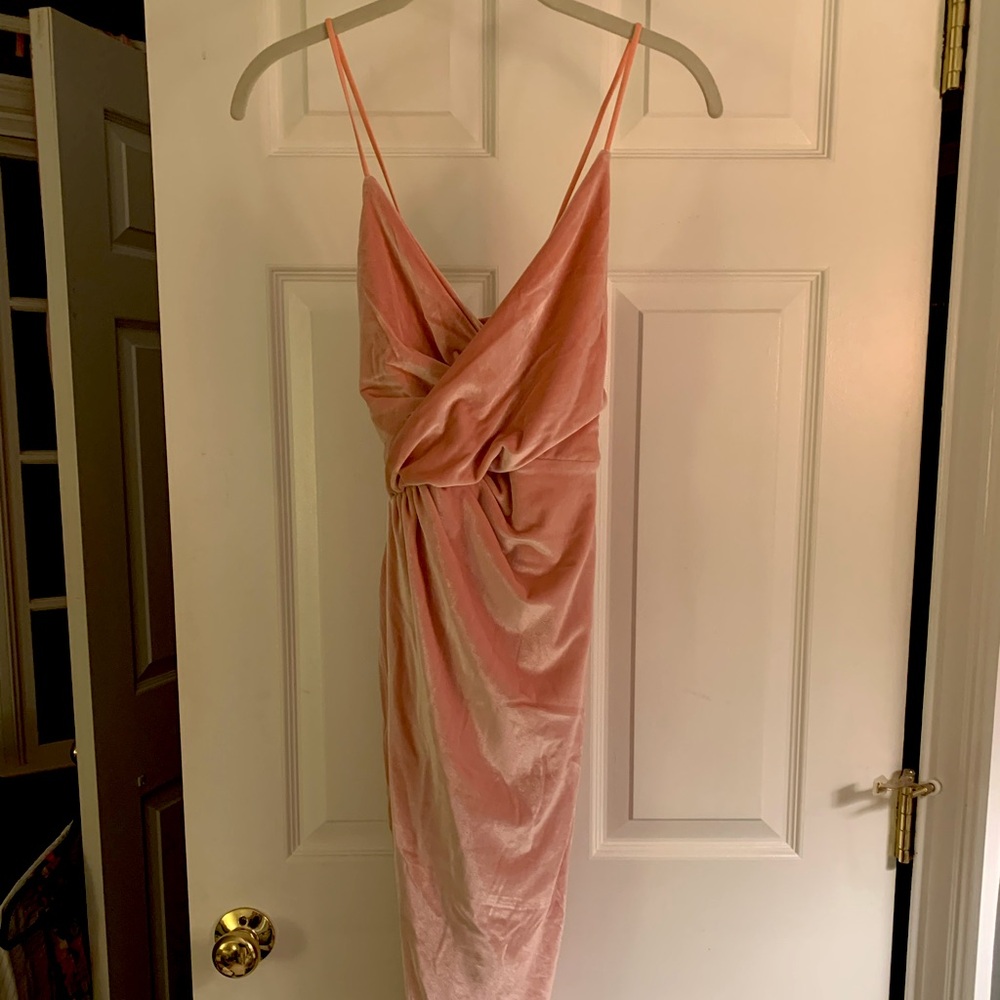 boohoo midi dress